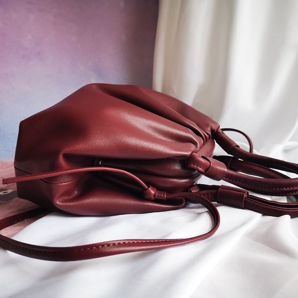 Leather Pouch Bag - Picture 4 of 7